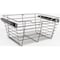 Hardware Resources Dark Bronze Closet Pullout Basket with Slides 14"Dx23"Wx11"H POB1-142311ORB - alternate 1